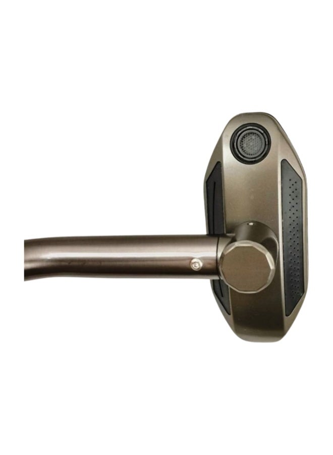 حنفية حوض حمام فاخرة، فولاذ مقاوم للصدأ، رمادي داكن، تصميم عصري، مع رأس دش علوي متعدد الوظائف، لغسل الوجه وتنظيف الأسنان - Image 5