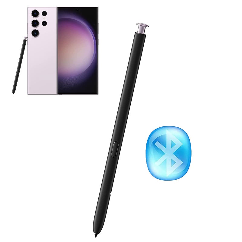 PCTC Lavender Galaxy S23 Ultra Stylus with Bluetooth Replacement for Samsung Galaxy S23 Ultra 5G S Pen Purple - Image 2