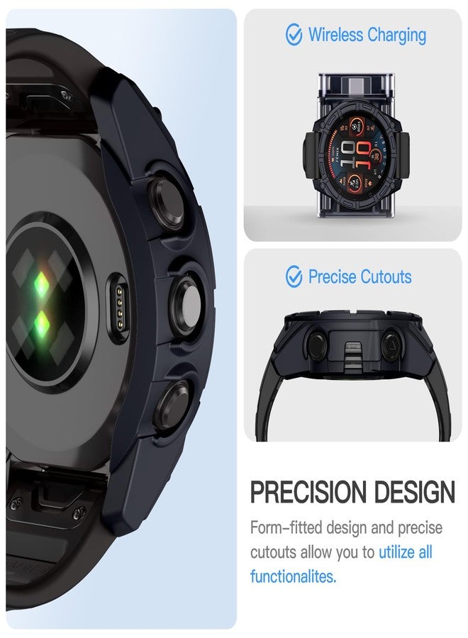 OVERSTEP Case Cover Compatible with Garmin Fenix 8 51mm Solar, Anti Drop Replacement Bumper Cases Smart Watch Accessories - Image 4