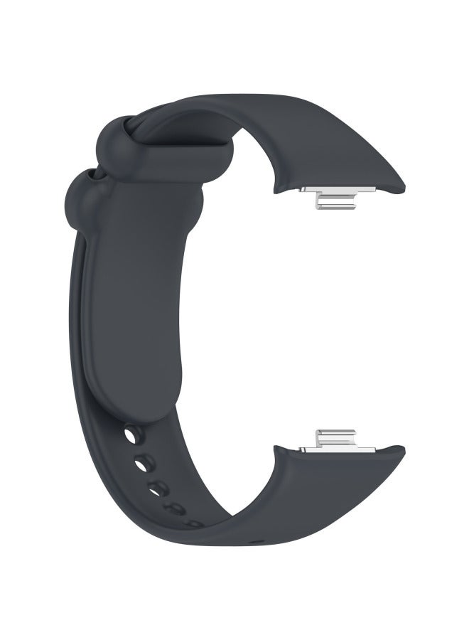 Loquat For Mi Band 8pro Silicone Strap Mi Band 8pro Skin Friendly High-end Silicone Strap-Color:shallow Powder  - Image 5