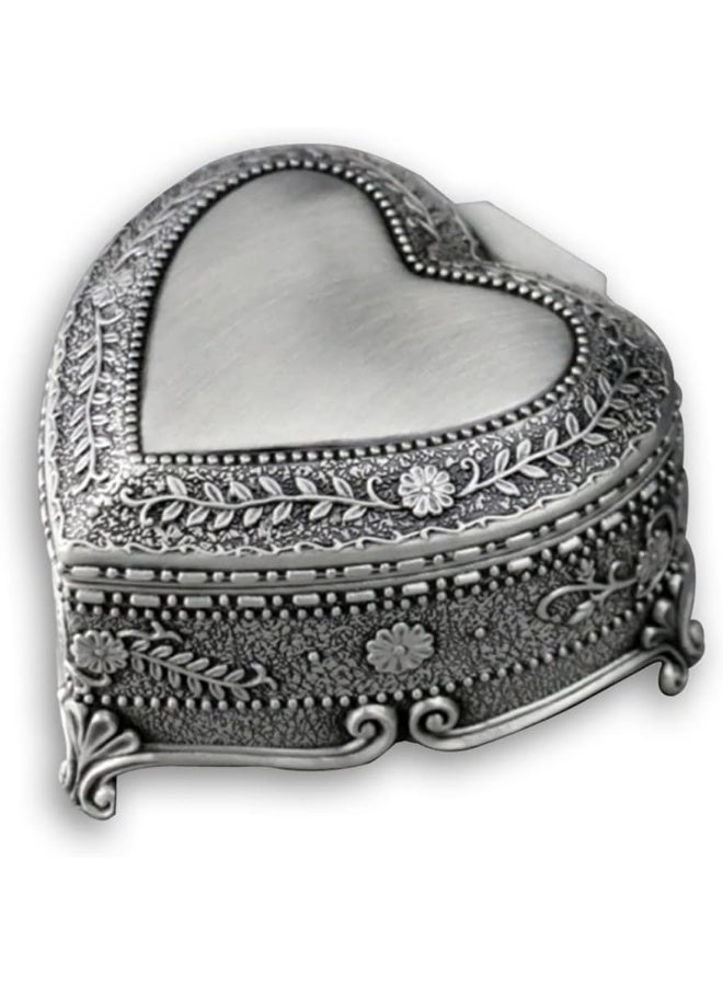 BinkeGG Play [ Davy Jones (Pirates of The Caribbean) ] Tin Alloy Heart Shape Wind up Musical Box with Sankyo Musical Movement  - Image 2