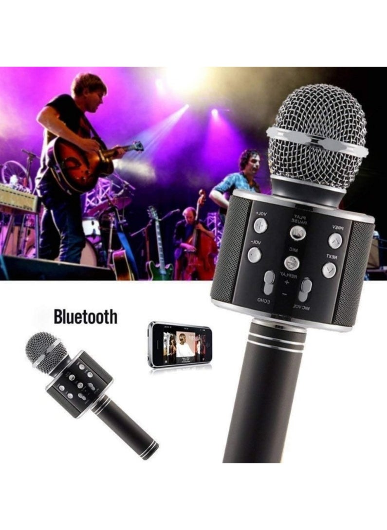 Wireless Microphone, Kids Toy for 3-12 Years Old, Karaoke Gift for Girls - Advanced Wireless Handheld Multifunctional Bluetooth Karaoke Microphone, Mic with Speaker for All Smartphones - Home Party and Birthday Gift for Kids - Gift Toys for Girls Age 4 5 6 7 8 9 10 Years Old and Up for Birthday and Home Party - Casting for Kids - Portable Karaoke Machine with Microphone, Perfect for Birthdays Encourages Creativity and Fun for Kids  - Image 2