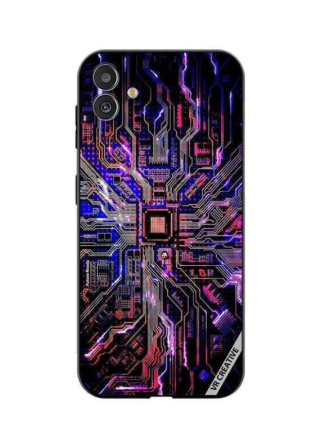 VR CREATIVE Protective Case Cover For Samsung Galaxy F14 Techno Color Design Multicolour - Image 1