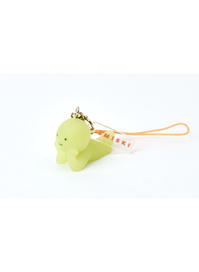 Smiski Strap Accessories Series 2 Glow In The Dark Luminous Mini Figure Backpack Hanging Charm Keychain Novelty Individual Hidden Character Blind Pack - Image 1