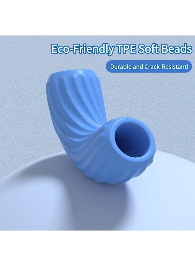 ShebSheb Kid's Soft Beaded Jump Rope, Skipping Rope For Girls And Boys, Non-Slip Handles, Safe Soft Beads, Anti-Tangle Segmented Rope, Suitable For Kid's Training, Keeping Healthy. - Image 5