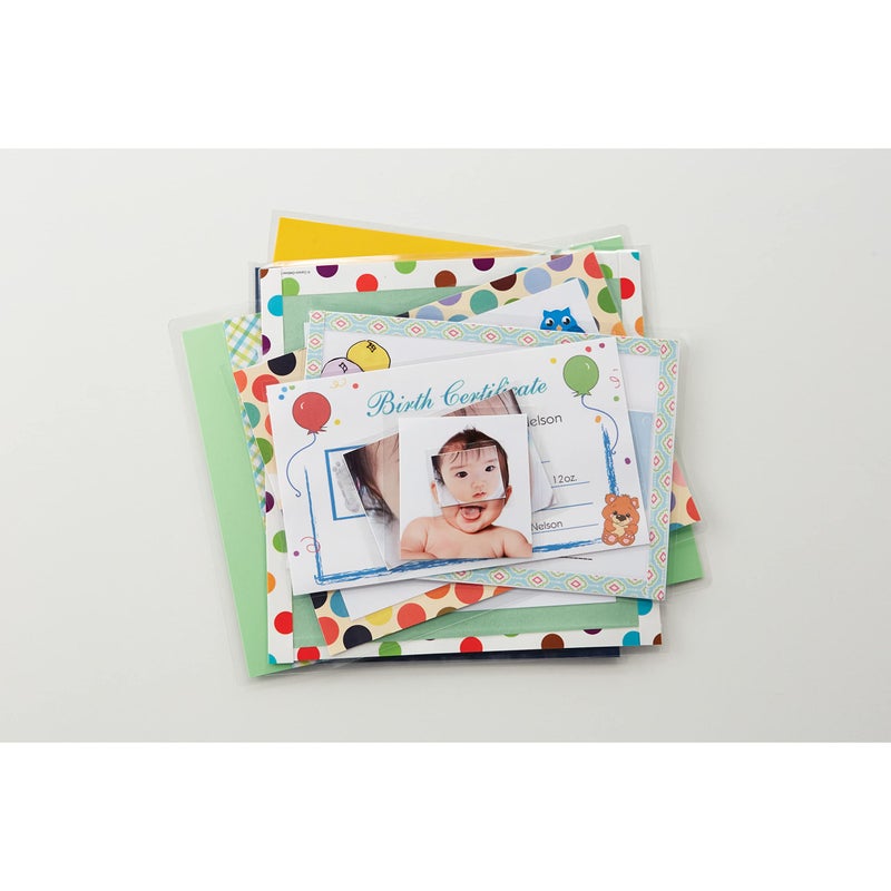 Scotch Self-Seal Laminating Pouches, Glossy Finish, Photo Size 5 x 7 Inches, 5 Pouches - Image 4