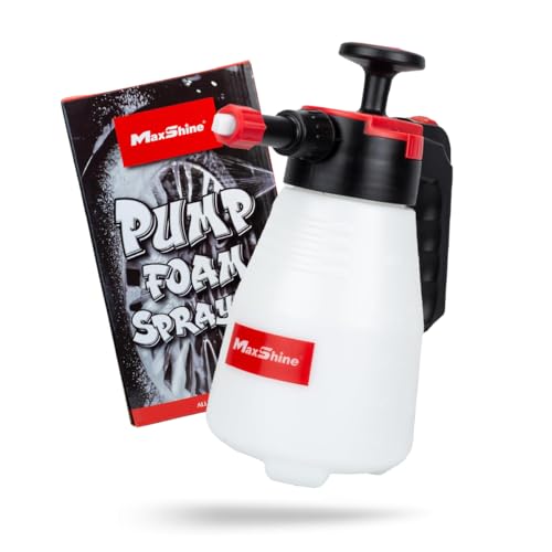 Maxshine 1.5L Pump Foam Sprayer - Hand Pressure Foam Sprayer for Car Detailing, Home Cleaning, and Garden Use - Versatile, Easy-to-Use for Multiple Applications - Image 1