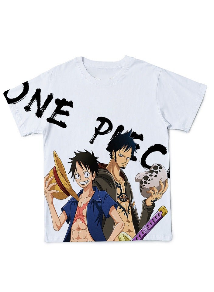 KUYING One Piece Short Sleeved T-Shirt 