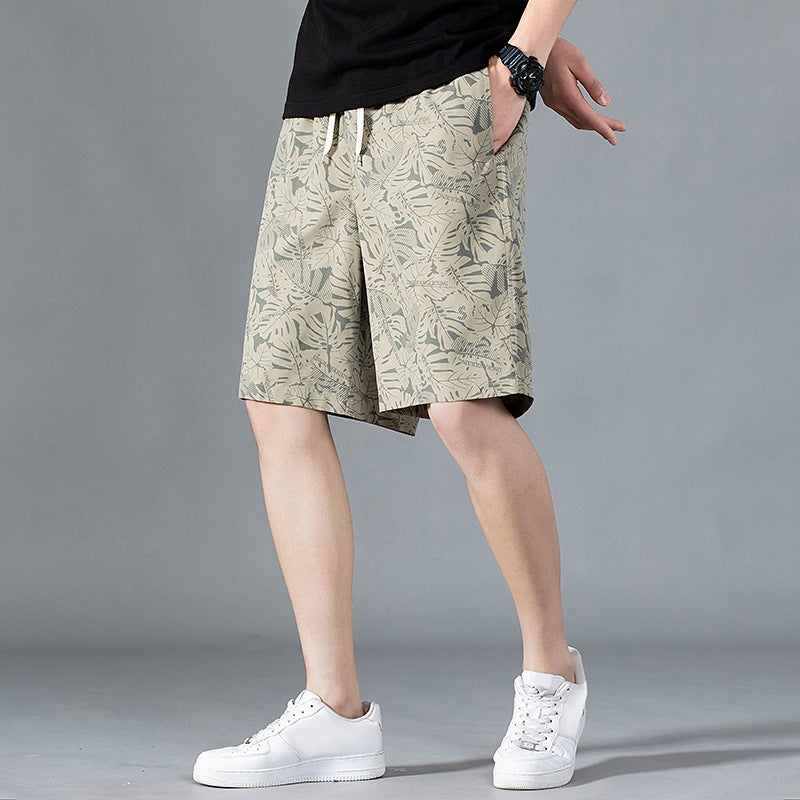 Cross-border Summer Sports Leisure Pants Men's Thin Beach Shorts Straight Loose Camouflage Men's Pants - Image 1