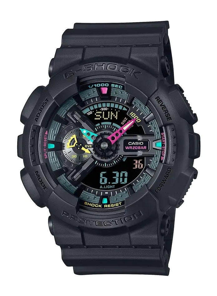 جي شوك ساعة جي شوك للرجال انالوج-رقمي - GA-110MF-1ADR - Image 1
