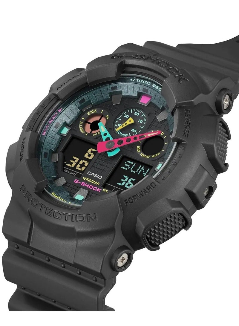 جي شوك ساعة جي شوك للرجال انالوج-رقمي - GA-110MF-1ADR - Image 2