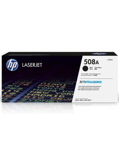 HP Toner HP 508A Original Toner Cartridge CF360A Black Works with HP Color LaserJet Enterprise M552, M553, HP Color LaserJet Enterprise MFP M577 Series  - Image 1