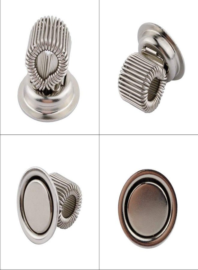 Tvoip 6Pcs Pen Magnet Holder Stainless Steel Magnetic Pen Holder for Fridge,whiteboard - Use as Magnetic Whiteboard Accessory, Marker or Pen Magnet - Image 2