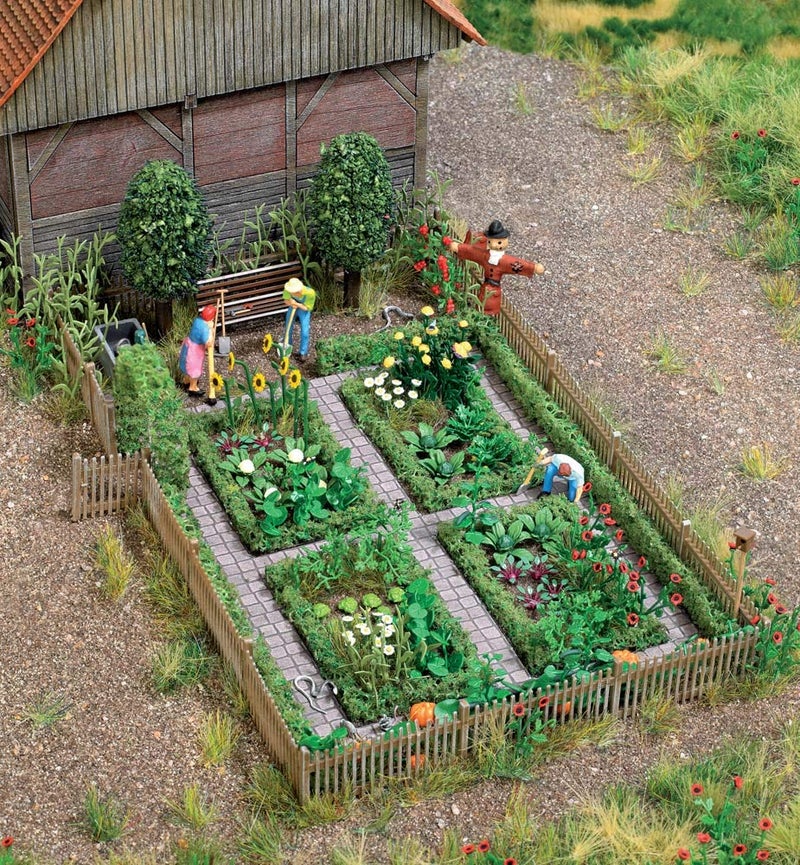 Walthers Scenemaster HO Scale Plastic Scenery Vegetable Garden Kit - Image 4