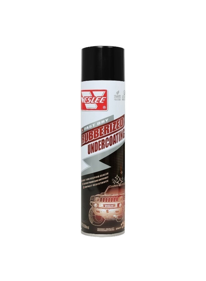 VESLEE Rubberized Undercoating Spray 650ml, Fast Dry Automotive Underbody Protective Coating, Rust Corrosion Abrasion Resistant Car Chassis Wheel Arch Maintenance Spray - Image 3
