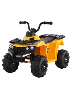Lovely Baby Lovely Baby Four Wheels Kids Battery Operated Rideon Quadbike LB 3201, Motorcycle for Kids - Yellow  - Image 1