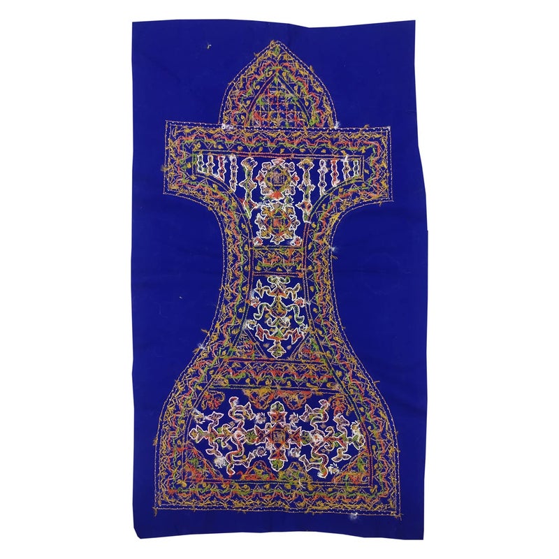 Garvi Gurjari A Gujarat Govt Enterprise Multicolor Hand Embroidered YokePatchGGCMEP14 - Image 4