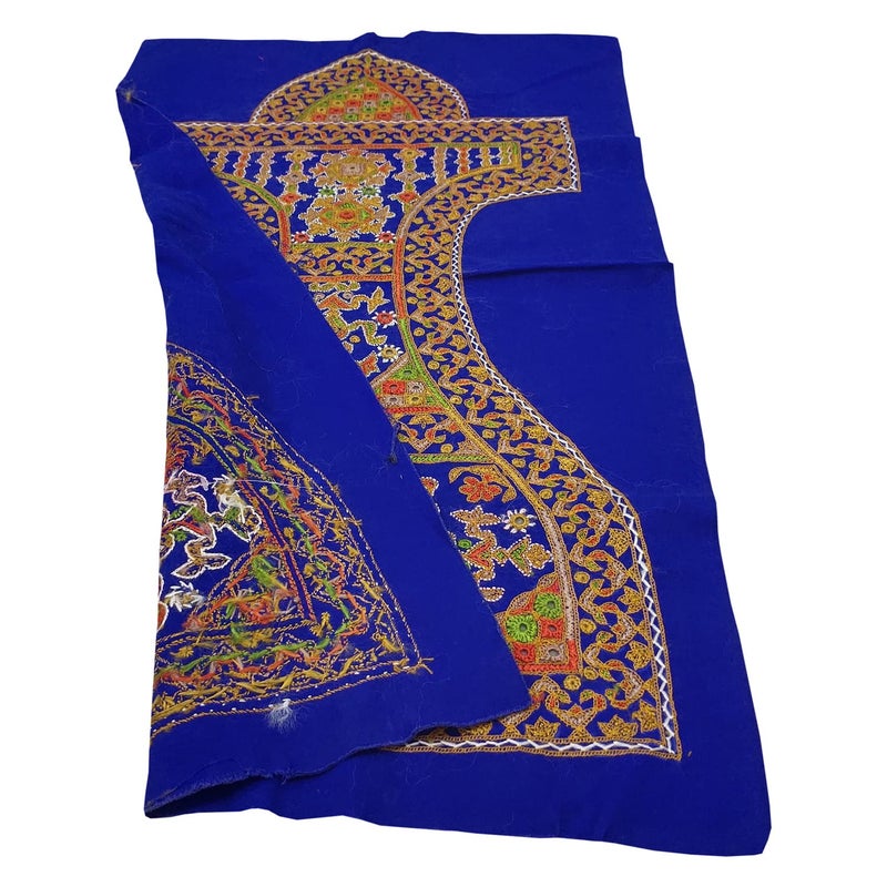 Garvi Gurjari A Gujarat Govt Enterprise Multicolor Hand Embroidered YokePatchGGCMEP14 - Image 3