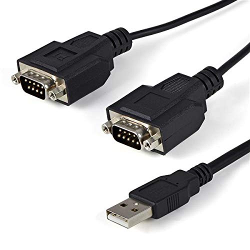 Startech.com StarTechcom 6ft 18m 2Port FTDI USB to Serial RS232 Adapter Cable with COM Retention USB to RS232 Adapter TAA - Image 3