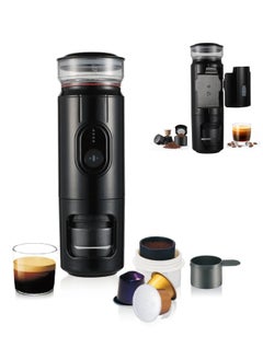 LIVVY USB Portable Espresso Coffee Machine – Rechargeable Travel Coffee Maker with Hot & Cold Brewing, 90ML Capacity, Wireless Heating (92°C), Long Battery Life (7500mAh) – Mini Handheld Espresso Maker for Camping, Hiking, Travel, Office  - Image 1