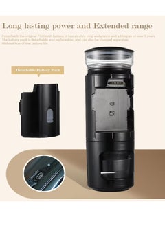 LIVVY USB Portable Espresso Coffee Machine – Rechargeable Travel Coffee Maker with Hot & Cold Brewing, 90ML Capacity, Wireless Heating (92°C), Long Battery Life (7500mAh) – Mini Handheld Espresso Maker for Camping, Hiking, Travel, Office  - Image 5