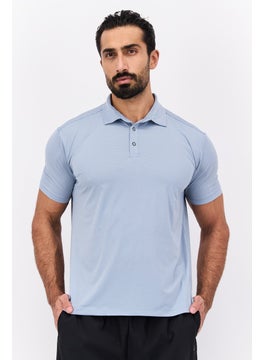 Men Sportswear Fit Short Sleeves Training Polo Shirt, Light Blue - pzsku/Z3599389E67D5FE67E7C7Z/45/_/1737642032/bea9261e-e764-488e-962d-27da67167621