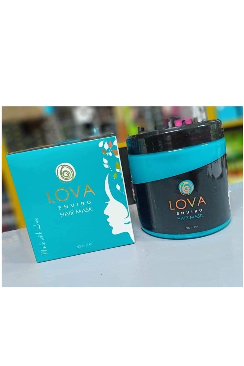 لوفا حمام كريم لوفا مرطب للشعر من لوفا  500 مل – سر الشعر الناعم الحريري - Image 2