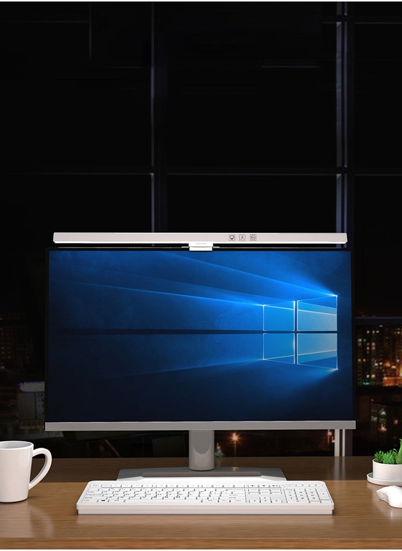 Sharpdo - Computer Monitor Light LED Dimmable Screen Light Bar Touch Control USB Powered Screen Bar with Stepless Dimming Eye Caring Anti-Glare Screen Light Monitor Lamp - Image 1