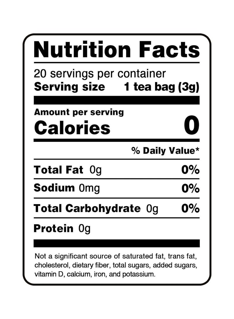 FullChea FullChea - Mullein Leaf Tea Bags, 20 Teabags, 3g/bag For Lungs - Non-GMO - Caffeine-free - Natural Healthy Herbal Tea For Detox & Respiratory Support - Image 4