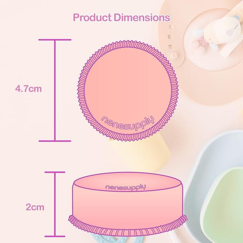 Nenesupply Travel Cap for Narrow Neck Feeding Bottle. Replace Dr Brown Travel Cap Dr Brown Cap and Medela Cap Bottle Cap for Dr Brown Bottle Dr Browns Bottle Medela Bottle Evenflow Bottle Ameda Bottle - Image 5