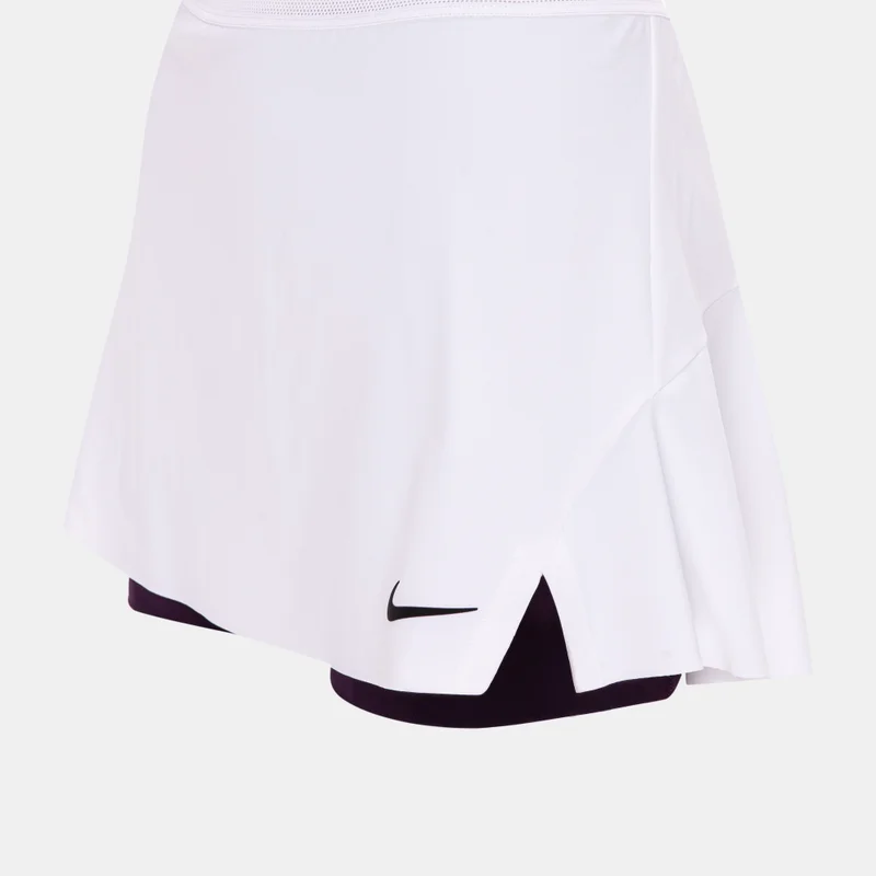 Nike White Women's NikeCourt Slam Dri-FIT Tennis Skirt for Women | Best Price UAE