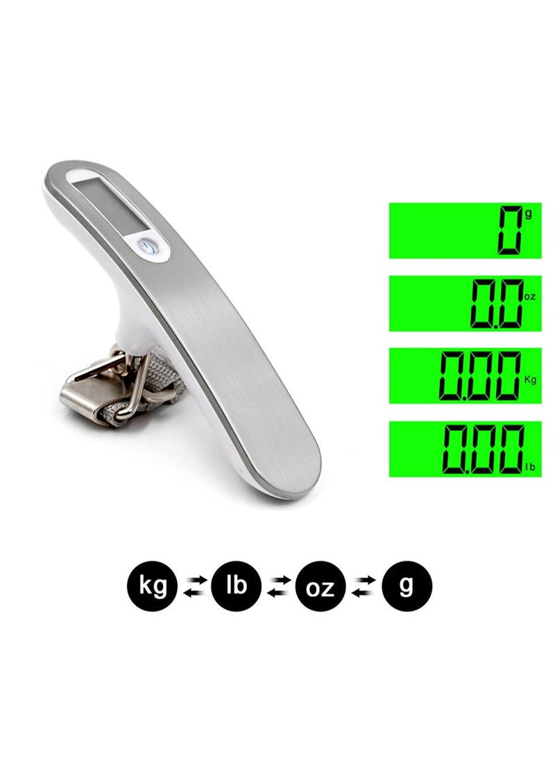 MIXDE Luggage Scale High Precision Digital luggage weight scale, Backlight Hanging Luggage Scale for suitcases, Portable Scale, MAX 110lb/50kg Suitcase Scale for Travel, Travel Accessories and Gifts  - Image 2