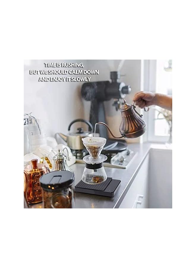 IAF Digital Coffee Scale, Coffee Scale with Timer, Digital Coffee Scale, Coffee Drip Scale, Weigh Digital Coffee Scale with Timer - Image 2