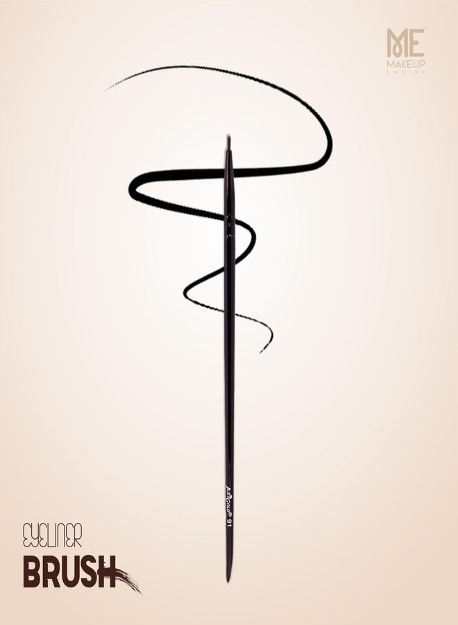 JUST GOLD Justgold Tapered Eye Liner Makeup Brush Diffused Finish Premium Synthetic Bristles Cruelty Free (#91) - Image 4