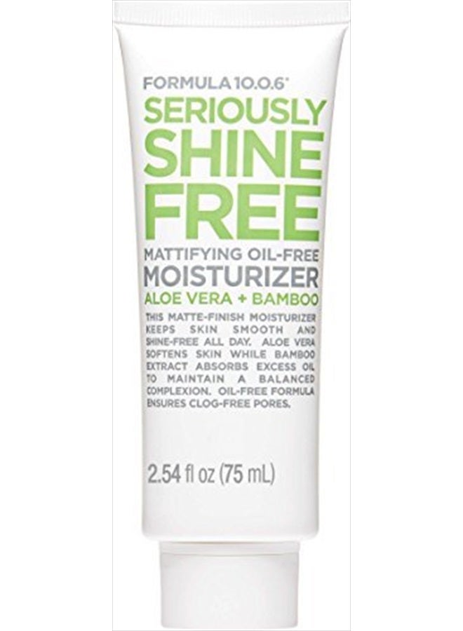 Formula 10.0.6 Seriously Shine Free Mattifying Moisturizer 2.54 fl oz (75ml) - Image 2
