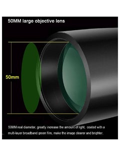 GENNEXT Telescope Monocular Waterproof High Definition Telescope Spotting Scope Phone Photography Adapter For Bird Watching Scenery Black  - Image 3