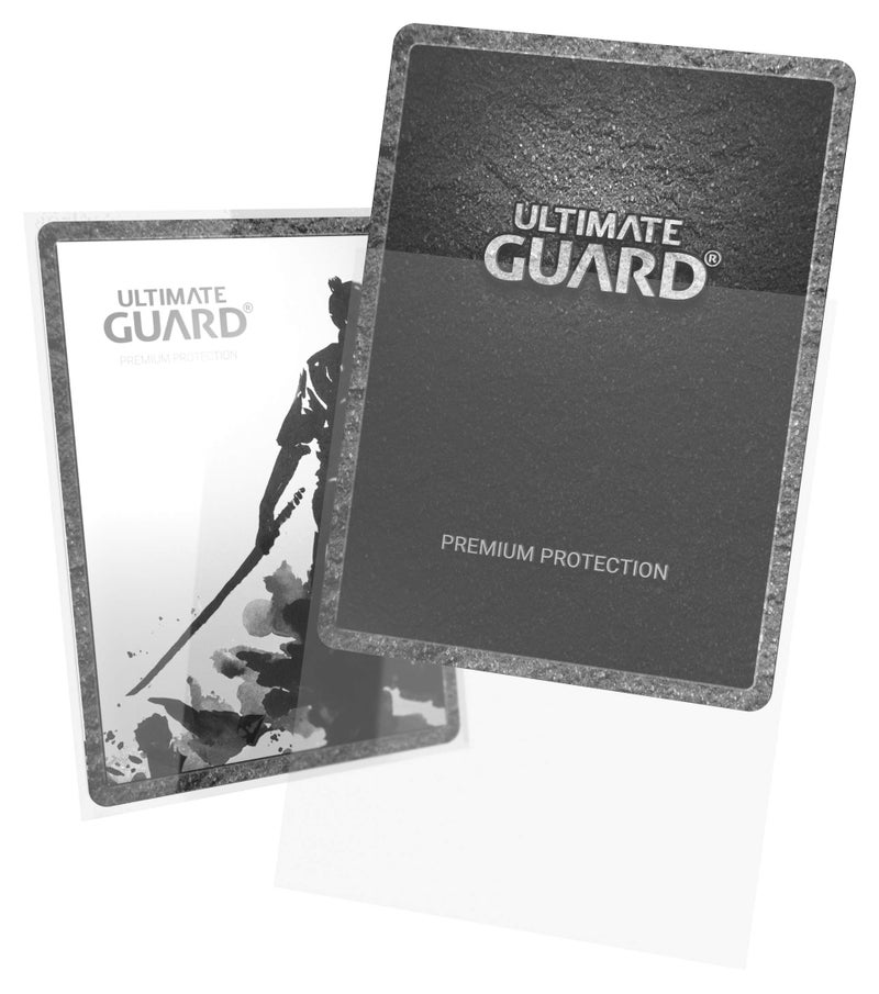 Ultimate Guard Katana Card Sleeves 100 Standard Size TCG Sleeves 66 x 91mm Clear Back Tournament Quality No PVC AcidFree High Clarity - Image 2