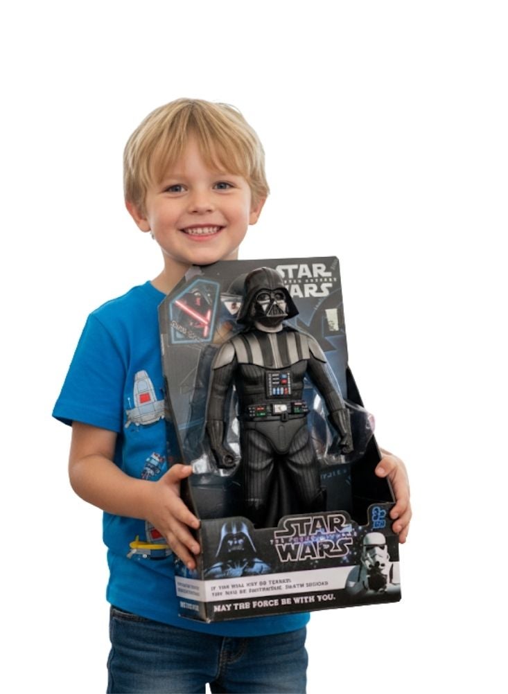Premium Star Wars Darth Vader Action Figure – The Force Awakens Villain Toy with Armor Details, Sci-Fi Collectible for Kids - Image 2