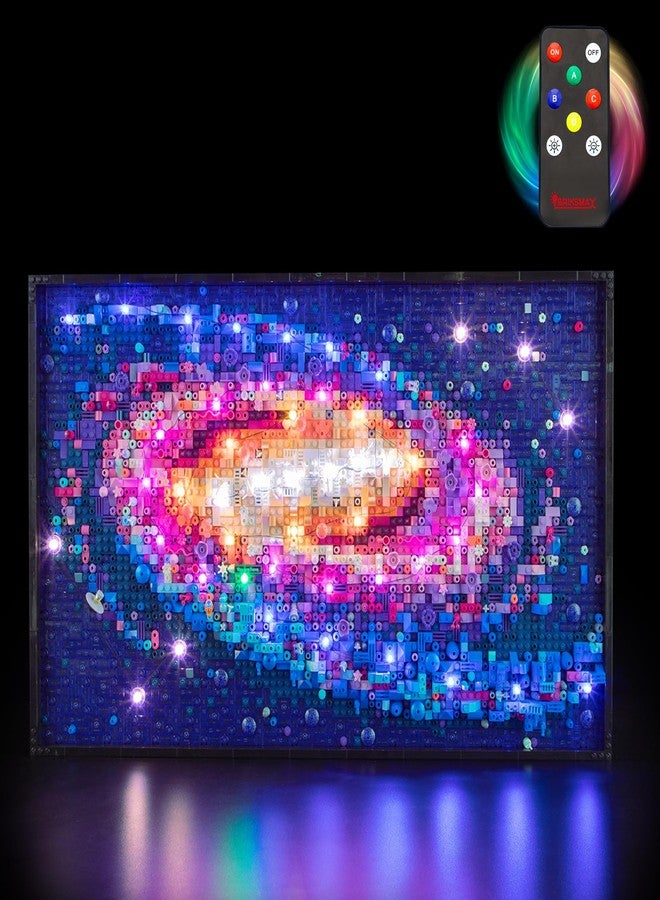 BRIKSMAX 2.0 Light Kit for Lego The Milky Way Galaxy (Remote Control Version) -Innovative Led Lighting Compatible with Lego Art 31212 - Not Included Lego Set - Image 1