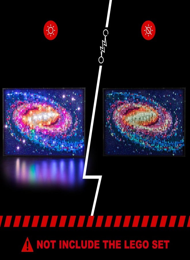 BRIKSMAX 2.0 Light Kit for Lego The Milky Way Galaxy (Remote Control Version) -Innovative Led Lighting Compatible with Lego Art 31212 - Not Included Lego Set - Image 5