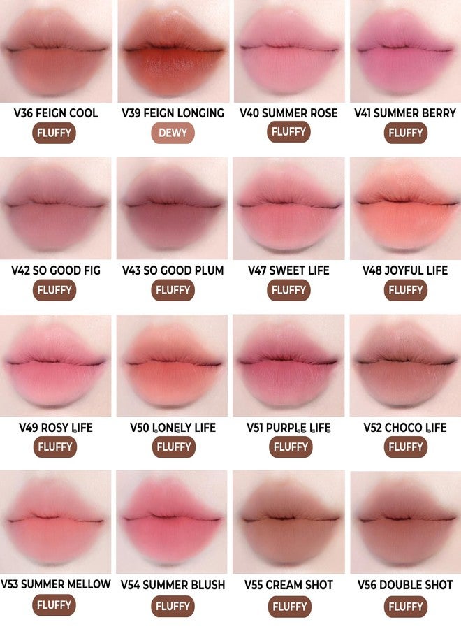 BBI@ BBIA BBIA Last Velvet Tint NEW - Soft Creamy Matte Finish Lip Stain, Blur Effect & Velvety Texture, Long-Lasting, High Pigment, Non-Drying, Vegan, Korean Lip Makeup (V56 DOUBLE SHOT, Pack of 1) - Image 3