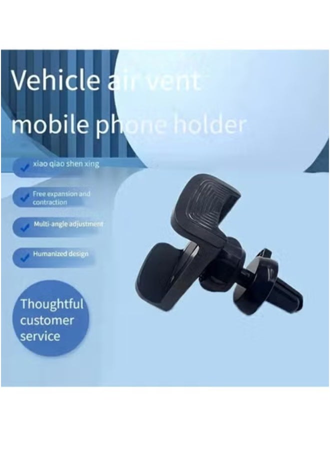 JAJEEK ABS Material Rotatable Car Air Vent Phone Holder – Strong Magnetic Grip Universal Vehicle Mount – 360° Adjustable Secure Vent Clip Compatible with iPhone & Android Smartphones – Durable, Easy Hands-Free Access for Safe Driving - Image 2