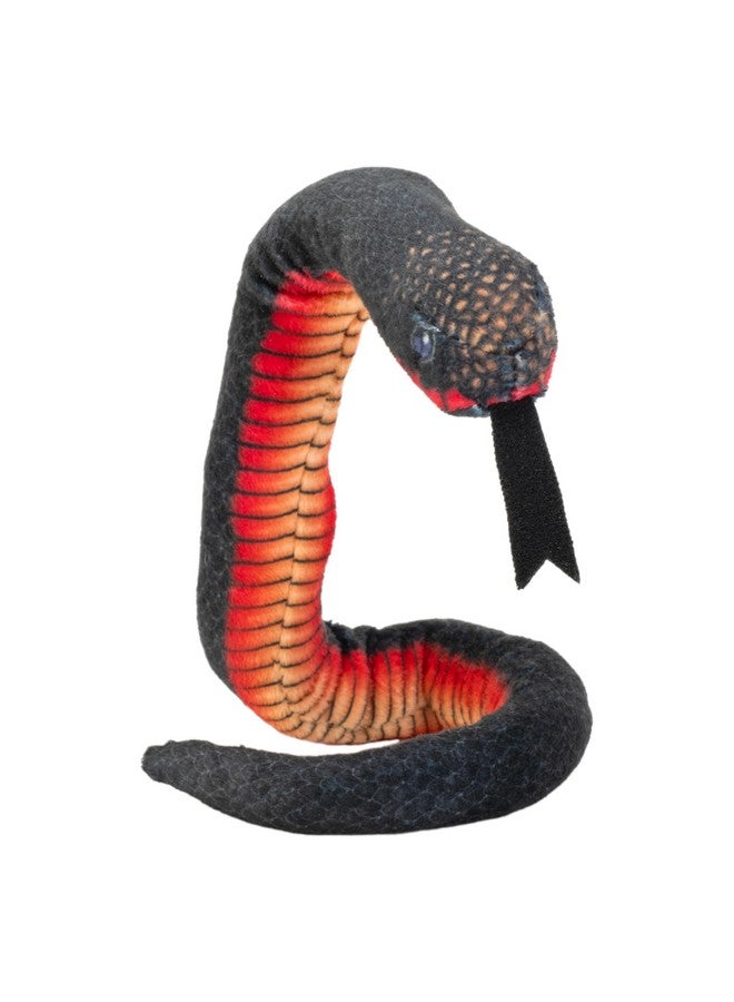 Wild Republic Wild Republic Coilkins Red-Bellied Black Snake, Stuffed Animal, 12 Inches, Plush Toy, Fill is Spun Recycled Water Bottles 