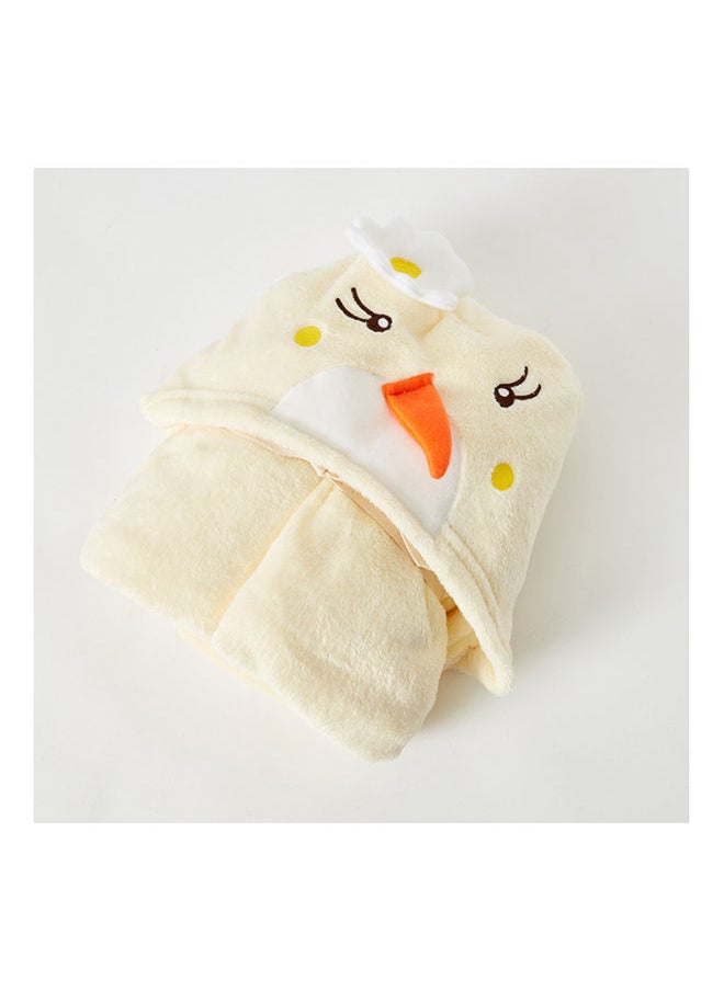 Home Box - Phoenix Flannel Robin Bird Hood Blanket - Image 1
