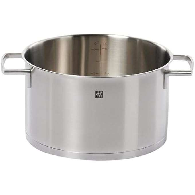 Zwilling Vitality 24Cm Stock Pot 1810 Stainless Steel For All Stove Tops 3Ply Sandwich Base Aluminium Core Ergonomic Stay Cool Handles Limited - Image 4