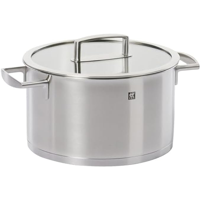 Zwilling Vitality 24Cm Stock Pot 1810 Stainless Steel For All Stove Tops 3Ply Sandwich Base Aluminium Core Ergonomic Stay Cool Handles Limited - Image 1