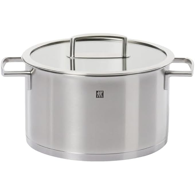 Zwilling Vitality 24Cm Stock Pot 1810 Stainless Steel For All Stove Tops 3Ply Sandwich Base Aluminium Core Ergonomic Stay Cool Handles Limited - Image 3
