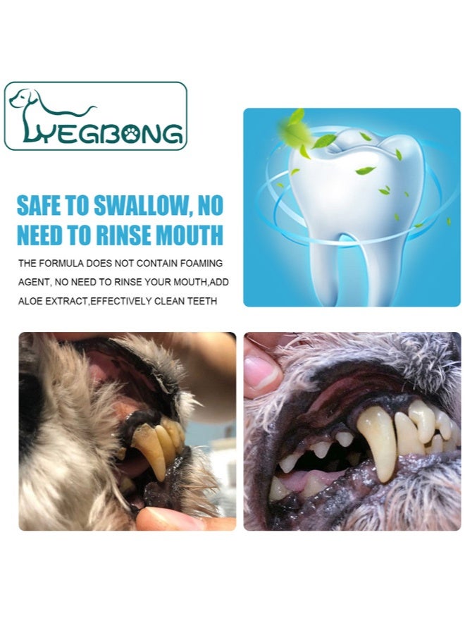 YEGBONG ADVANCED Pet Dental Care Toothpaste,Tooth Cleaning Spray for Dogs and Cats, Oral Spray for Pets, Toothpaste for PETs, for Cleaning PET Teeth and PET Breath, Against Plaque, Tartar - Image 4