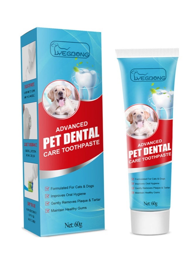 YEGBONG ADVANCED Pet Dental Care Toothpaste,Tooth Cleaning Spray for Dogs and Cats, Oral Spray for Pets, Toothpaste for PETs, for Cleaning PET Teeth and PET Breath, Against Plaque, Tartar - Image 1
