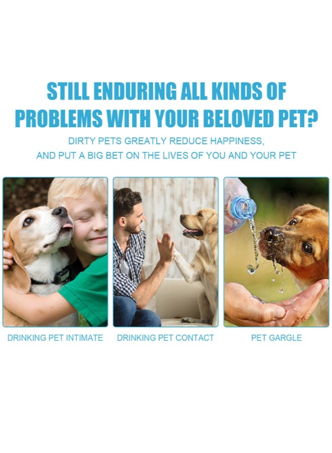 YEGBONG ADVANCED Pet Dental Care Toothpaste,Tooth Cleaning Spray for Dogs and Cats, Oral Spray for Pets, Toothpaste for PETs, for Cleaning PET Teeth and PET Breath, Against Plaque, Tartar - Image 3